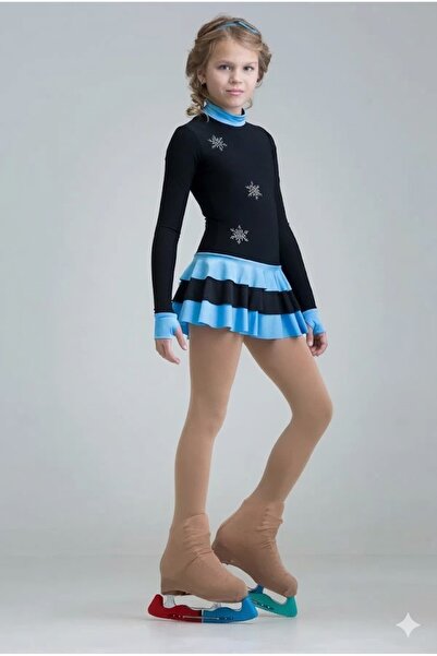 Studio Sports “IZABELLA” Termal Buz Pateni Elbisesi (Çocuk) Mavi