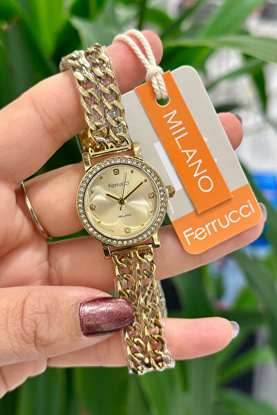 Ferrucci Çelik Kordon Su Geçirmez Garantili Kadın Kol Saati