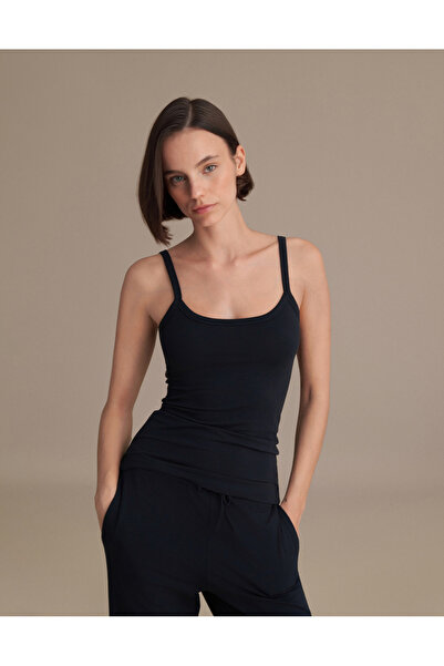 lessandromance FİT FORMLU ASKILI ATLET LACİVERT