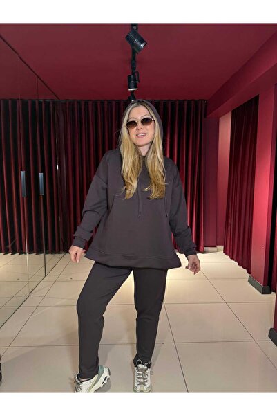 Serpirella Butik Hooded Tracksuit Set