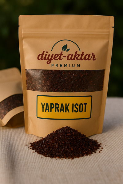 Premium Yaprak İsot 100 gr – Diyetisyen Kontrolünde %100 Doğal Pul İsot