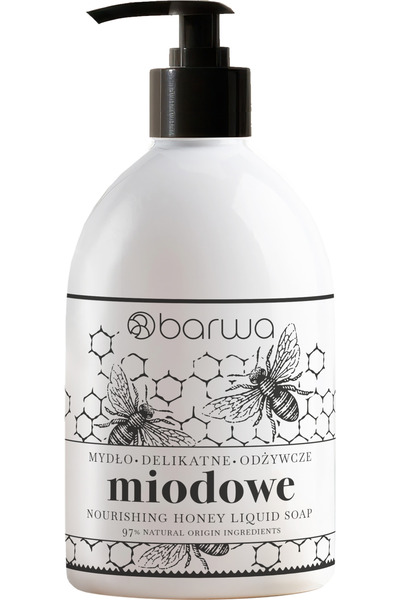 Barwa Cosmetics Sapun lichid cu miere Pure Calm 450 ml