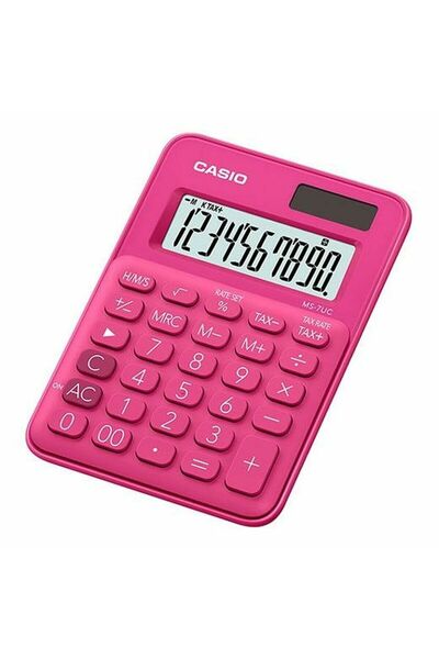 Casio Calculator, Casio, MS-7UC-RD, Red