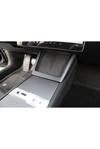 TESLA 2025+ MODEL Y (JUNIPER) IÇIN ORTA VITES KENAR KAPLAMA KARBON BOYA