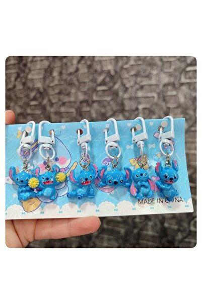 senacacollection Stitch Keychain Bag Charm 6 Pack