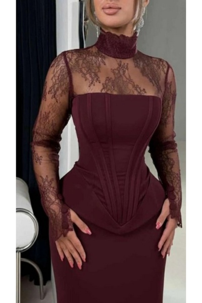 Mira فستان سهرة أنيق