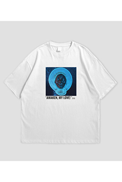 SVART WEAR Childish Gambino Awaken My Love με τύπωμα oversized Unisex T-Shirt