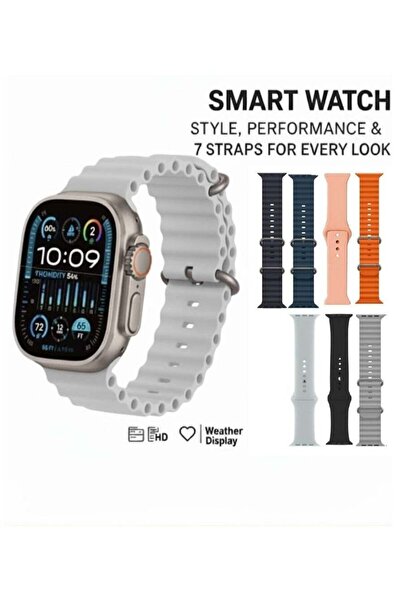 HW Smart Watch HW-67 Ultra With Health Fitness Tracker 49MM Multicolour