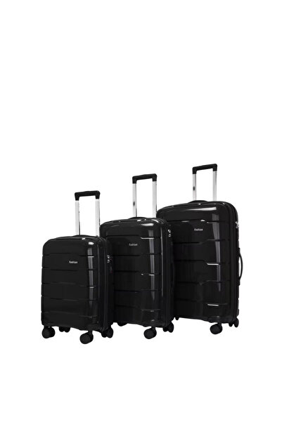 Generic PP Hard Shell 3-Piece Luggage Set | Lightweight Durable Suitcase with TSA Lock and 360 Wheels