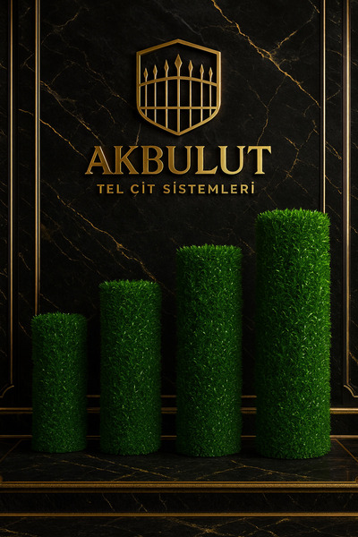 Home 200 Cm x 100m Çim Görünümlü Dekor Bahçe Çiti