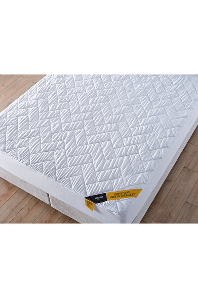 Doqu Home Comfyline Stress Free Liquid-Proof Fitted Mattress Pad 140X190