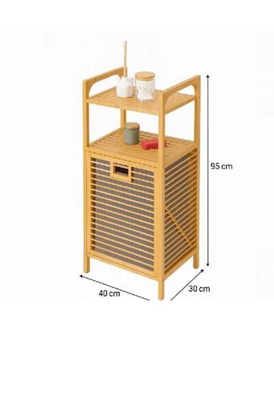 Bambum MİEN BAMBU ÇAMAŞIR SEPETİ 1463