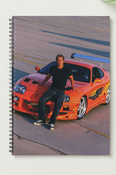 BLACKONECLASS HIZLI VE ÖFKELİ A5 Metal Spiralli Çizgisiz kalın bristol Kapak ...