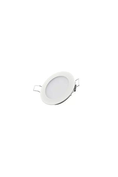 ROHS Round LED panel, 6 W, white light, 3000 K White Small