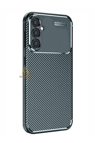 Massemr غطاء حماية لهاتف سامسونج جالاكسي S25 بلس مع تركيز تلقائي، غطاء كربوني...