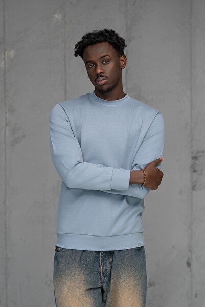 FBI Slimfit Modal Fabric Spring Crew Neck material elastic Swea tricou