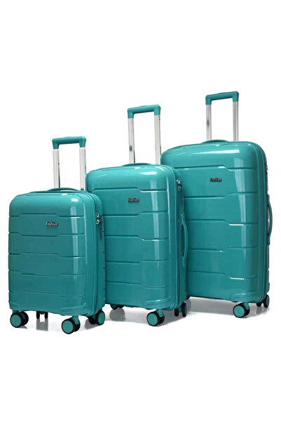 Generic PP Hard Shell 3-Piece Luggage Set | Lightweight Durable Suitcase with TSA Lock and 360 Wheels