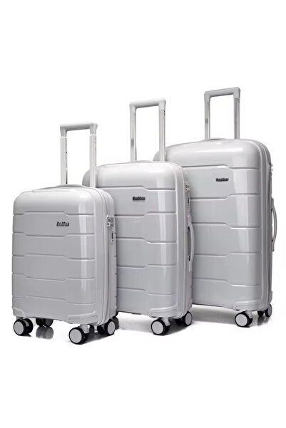 Generic PP Hard Shell 3-Piece Luggage Set | Lightweight Durable Suitcase with TSA Lock and 360 Wheels