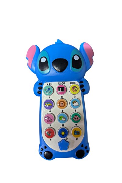Prlk toys Müzikli Sevimli Mavi Oyuncak Telefon