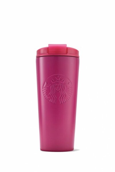 Starbucks ®   Cold Cup Ss Pop-Up Straw Pink 16oz