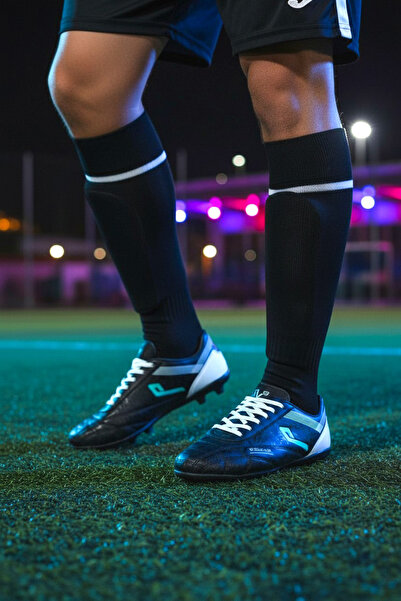 FUTBOL DÜNYASI حذاء كرة قدم أسود من نوع هاليت سيفا