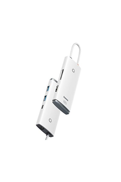 Baseus Σταθμός σύνδεσης WKQX050102, 5 σε 1, HDMI 4K, Αλουμίνιο