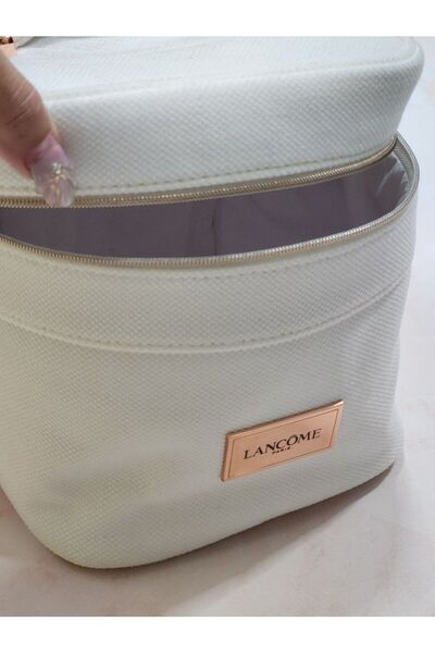Lancome Instit Vanity Cosmetic Bag - White