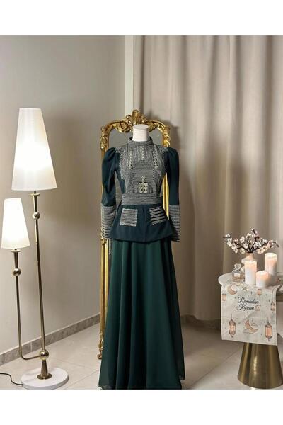 vanus fashion جلابية بتصميم فريد (لونين) 5554