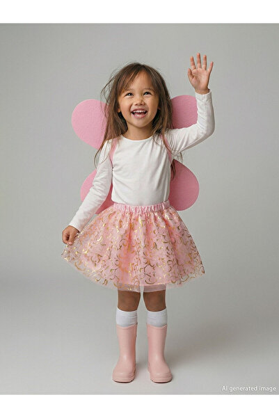 LC Waikiki تنورة توتو وزي جناح للفتيات من بيك للموسم الجديد