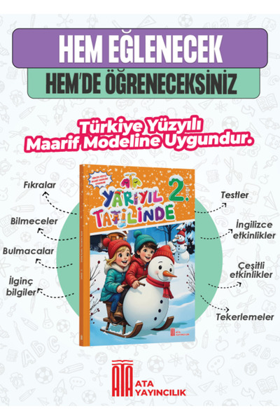 Ata Yayıncılık 2. Sınıf Ata Yarıyıl Tatilinde