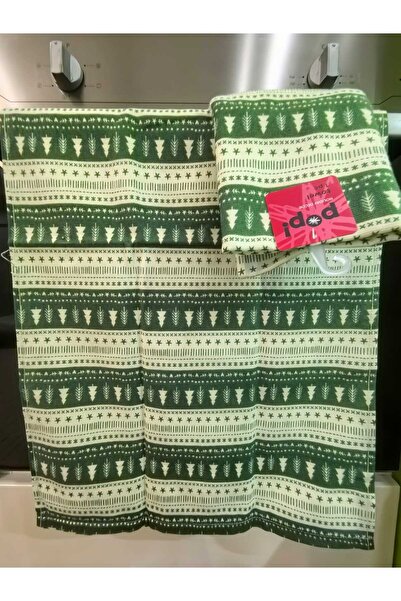 Peacock 2'li Yılbaşı Özel Mutfak Havlusu Alman Bezi Hediyelik Dokuma 40x70 sınırlı stok