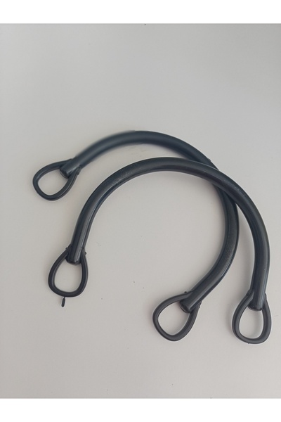 Sultan Wood-look acrylic bag handle - pair