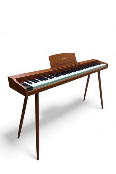 Sazhane adp88 Fit Kahverengi 88 Tuş Dijital Piyano Ayaklı