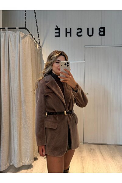 BUSHE TÜYLÜ ORTA BOY KLASİK VEYA SPOR BLAZER CEKET