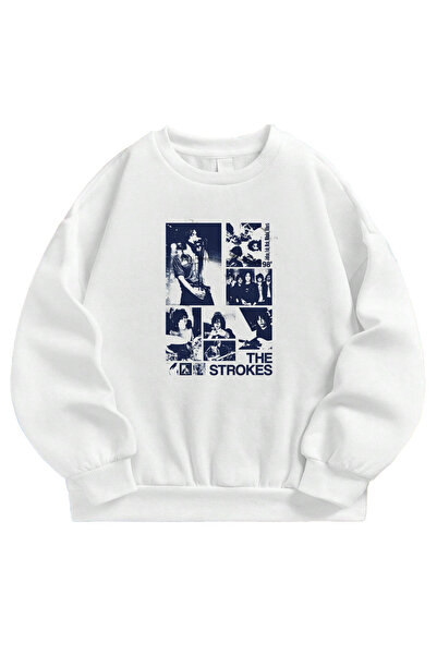 SVART WEAR The Strokes με τύπωμα oversized Unisex φούτερ