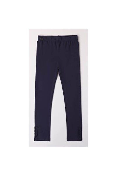 Sarabanda - Colanți simpli pentru fete, bleumarin, 152 cm