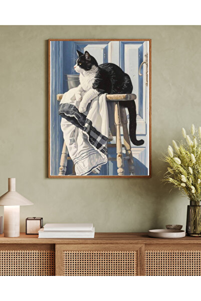 woodhomeworks Tek Parça Salon Ofis Dekor Tablo Vrynt