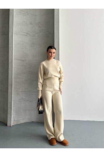 SOLİS MODA Finger Sealed Knitwear Set