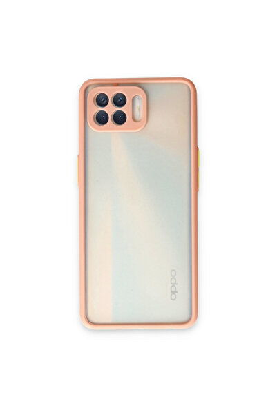 TechTrove Oppo Reno 4 Lite İçin Uyumlu Buzlu Tasarım Renkli Tuş Mat Tasarım S...