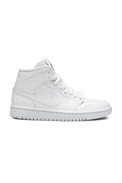 JORDAN 1 Mid white snake