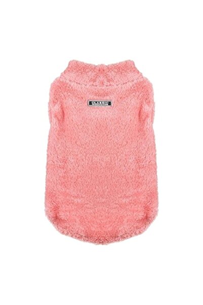 OEM Розово яке от изкуствен косъм за домашни любимци, размер L