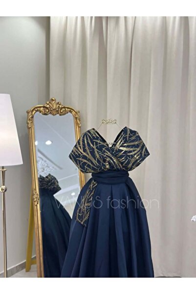 vanus fashion فستان سهرة طويل 3899