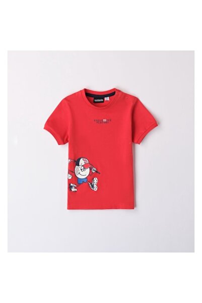 Sarabanda - Tricou cu imprimeu pentru băieți, , Roșu, 104-110 cm