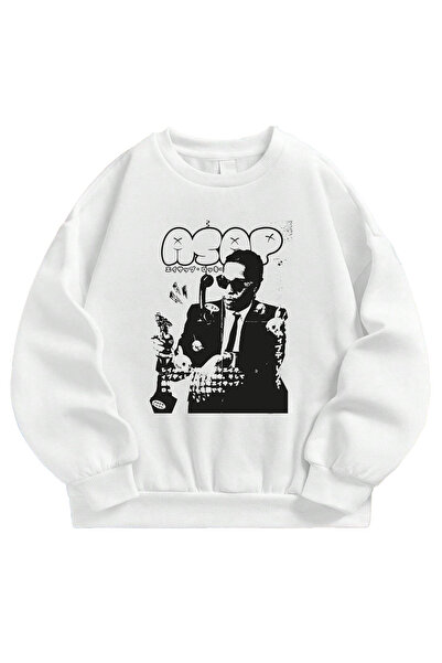 SVART WEAR Asap Rocky Štampano Oversize kroj unisex dukserica