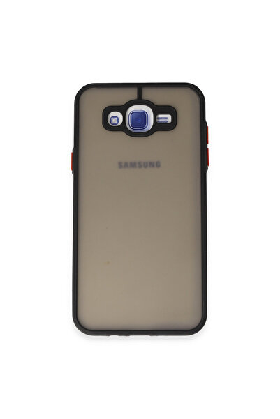 NewFace جراب سامسونج جالاكسي J7 غطاء سيليكون مونتريال - أسود