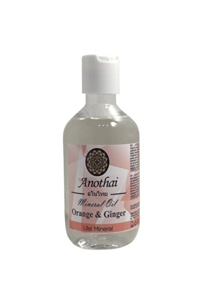 Anothai Μινεραλικό έλαιο πορτοκάλι & τζίντζερ – Ενυδατικό, για μασάζ και αρωμ...