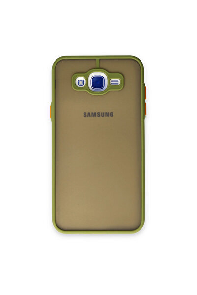 NewFace حافظة سامسونج جالاكسي جالكسي J7 غطاء سيليكون مونتريال - أخضر فاتح