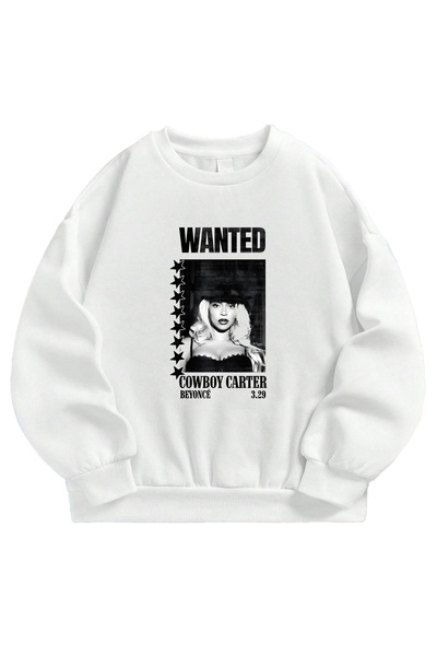 SVART WEAR Φούτερ Unisex Beyonce Wanted με τύπωμα oversized