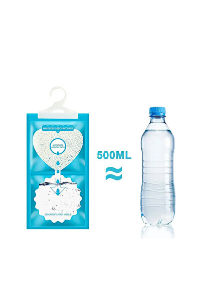 ОЕМ Set of 3 Moisture absorber, hanging, dehumidifier for closet, 500 ml