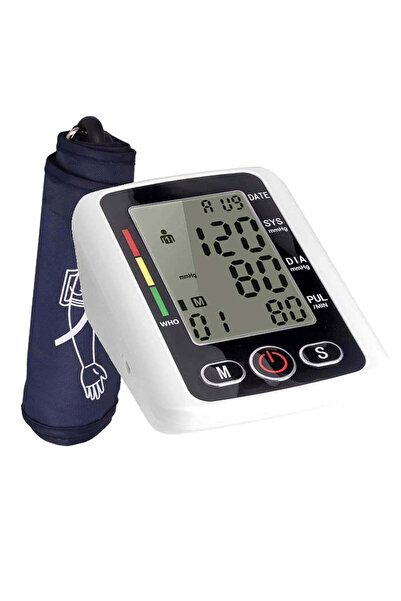 Tenzo Tensiometru digital pentru braț - 198 de măsurători, control vocal, alb...